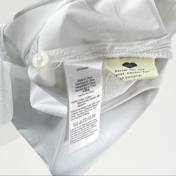 NWOT Madewell Oversized Midi Shirtdress - Picture 8 of 11